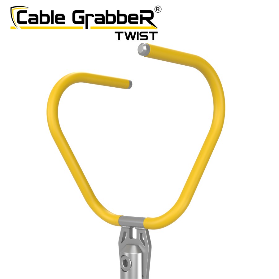 Инструмент безопасности для ручного перемещения кабелей, рукавов, труб Cable GrabbeR TWIST STCGT 180